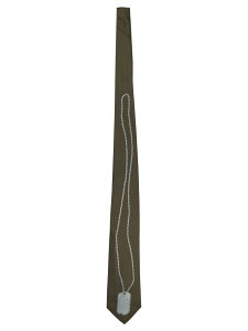 �L���s�^�� KAPITAL ���l�N�^�C �^�C �l�N�^�C �����Y �u���E�� Ties and bow ties Dog-Tag Tie K2509XG527BROWN Brown �֐� �������� 2025AW vi