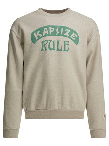 �L���s�^�� KAPITAL �X�E�F�b�g�V���c �g���[�i�[ �����Y �z���C�g Sweatshirts Kapisize Rule crewneck sweatshirt K2511LC160TNA White �֐� �������� 2026SS vi