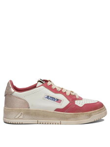 AUTRY �X�j�[�J�[ ���f�B�[�X ���b�h Sneakers Medalist Low Super Vintage Low Top Sneakers AVLWSV49 Red �֐� �������� 2026SS vi