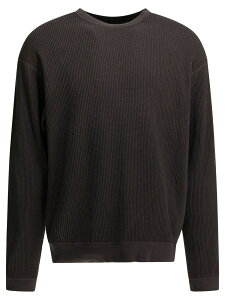 �L���s�^�� KAPITAL �X�E�F�b�g�V���c �g���[�i�[ �����Y �u���E�� Sweatshirts Eco Waffle Big Crew Sweatshirt EK-1508LCBBLACK Brown �֐� �������� 2026SS vi