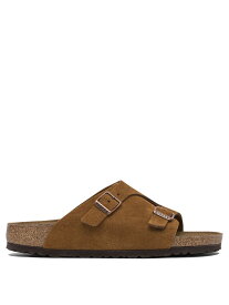 ビルケンシュトック BIRKENSTOCK フラットシューズ サンダル メンズ ブラウン Flat Shoes "Zurich" slides 1023891UMINK Brown 関税 送料無料 2026SS vi