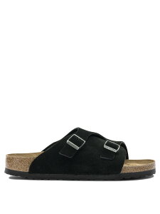 �r���P���V���g�b�N BIRKENSTOCK �t���b�g�V���[�Y �T���_�� �����Y �u���b�N Flat Shoes Zurich slides 1025060UBLACK Black �֐� �������� 2026SS vi
