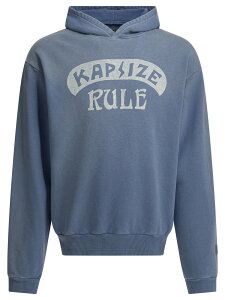 �L���s�^�� KAPITAL �X�E�F�b�g�V���c �g���[�i�[ �����Y �u���[ Sweatshirts Kapsize Rule hoodie K2511LC161POWDER BLUE Blue �֐� �������� 2026SS vi