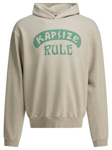 �L���s�^�� KAPITAL �X�E�F�b�g�V���c �g���[�i�[ �����Y �x�[�W�� Sweatshirts Kapsize Rule hoodie K2511LC161TOP ECR Beige �֐� �������� 2026SS vi