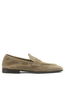 �u���l�� �N�`�l�� BRUNELLO CUCINELLI ���[�t�@�[ �����Y �x�[�W�� Loafers Suede loafers MZUCAHG730C2767 Beige �֐� �������� 2026SS vi
