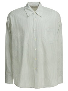 �A���[���K�V�[ OUR LEGACY �V���c �����Y �z���C�g Shirts Above shirt M2262AISTRIPE White �֐� �������� 2026SS vi