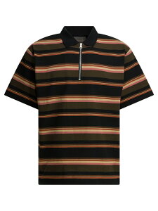 �T�J�C SACAI �|���V���c �����Y �u���[ Polo shirts Striped buttonless polo shirt 26-03984M727 Blue �֐� �������� 2026SS vi
