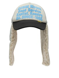キャピタル KAPITAL ハット 帽子 メンズ グレー Hats "Denim Repair Service Lumber" trucker hat K2510XH531GRYXBLACK Grey 関税 送料無料 2025AW vi