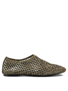 �X�g���e�W�A STRATEGIA �t���b�g�V���[�Y �t���b�g�V���[�Y ���f�B�[�X �O���[�� Flat Shoes Ballerinas R11DOLLYARMY Green �֐� �������� 2026SS vi
