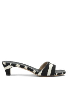 �t�F���K�� FERRAGAMO �T���_�� ���f�B�[�X �u���b�N Sandals 40mm pony skin sandals 0790839 Black �֐� �������� 2026SS vi