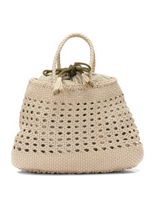 �h���S���f�B�t���[�W���� DRAGON DIFFUSION �o�b�O ���f�B�[�X �x�[�W�� Business bags Santa Cano Medium handbag 8881NATURAL Beige �֐� �������� 2026SS vi