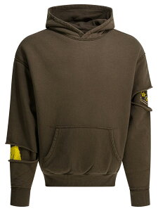 �L���s�^�� KAPITAL �X�E�F�b�g�V���c �g���[�i�[ �����Y �u���E�� Sweatshirts Peckish Rainbowy Sweatshirt K2512LC213BROWN Brown �֐� �������� 2026SS vi