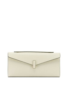 ���@���N�X�g�� VALEXTRA �N���b�`�o�b�O ���f�B�[�X �z���C�g Clutch and wristlets bags Isis clutch with shoulder strap WBES0067028LOC99WW White �֐� �������� 2026SS vi