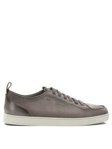 �T���g�[�j SANTONI �X�j�[�J�[ �����Y �x�[�W�� Sneakers Montecarlo leather sneakers MBNO22184TIRTFEHE55E55 Beige �֐� �������� 2026SS vi