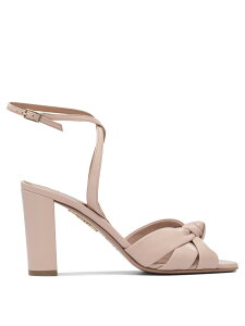 �A�N�A�Y�[�� AQUAZZURA �n�C�q�[�� �p���v�X ���f�B�[�X �s���N High heels Nina 85mm heeled sandals NINMIDS0NAPPET Pink �֐� �������� 2025AW vi