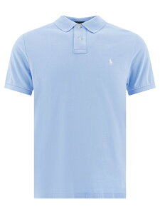 �|�� �����t ���[���� POLO RALPH LAUREN �|���V���c �����Y �u���[ Polo shirts Pique polo shirt 710782592013OFFICE BLUE/C1750 Light blue �֐� �������� 2026SS vi