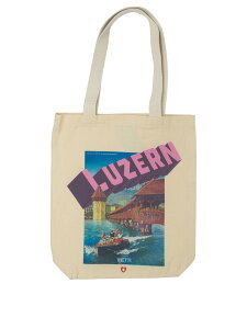 VIETTI MERCHANDISE �o�b�O ���f�B�[�X �x�[�W�� Business bags Luzern tote bag BAG POSTERLUZERN Beige �֐� �������� 2026AW vi