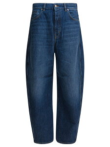 �W�o���V�B GIVENCHY �f�j�� �����Y �u���[ Jeans Wide leg jeans BM51MN516L401 Blue �֐� �������� 2025AW vi