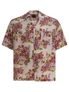 �L���s�^�� KAPITAL �V���c �����Y �x�[�W�� Shirts Aloha shirt EK-1726SSPB Beige �֐� �������� 2025AW vi