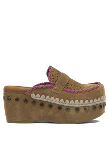 ���[ MOU �T���_�� ���f�B�[�X �u���E�� Sandals Sandals MU.SW611004ACOG Brown �֐� �������� 2026SS vi