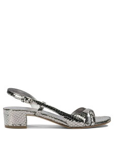 �f���J���� DEL CARLO �T���_�� ���f�B�[�X �V���o�[ Sandals Sandals 12111ANNVIPER ARGENTO Silver �֐� �������� 2026SS vi