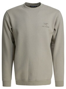 �A�[�N�e���N�X ARC'TERYX �X�E�F�b�g�V���c �g���[�i�[ �����Y �O���[ Sweatshirts Emblem crewneck sweatshirt X000009787EMBLEM FLEECERUNE Grey �֐� �������� 2026AW vi