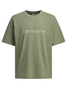 �J�[�n�[�g �_�u�����[�A�C�s�[ CARHARTT WIP T�V���c �����Y �O���[�� T-shirts Painter T crew-neck T-shirt I0368533RF.EJ Green �֐� �������� 2026AW vi