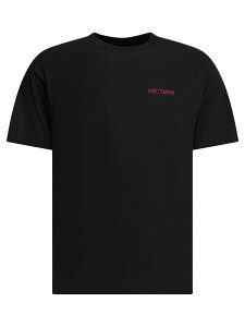 �A�[�N�e���N�X ARC'TERYX T�V���c �����Y �u���b�N T-shirts Kragg SL crewneck T-shirt X000009538KRAGG SLCTN BLRDBLACK/DINASTY Black �֐� �������� 2026SS vi