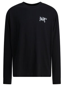 �A�[�N�e���N�X ARC'TERYX T�V���c �����Y �u���b�N T-shirts Kragg SL crewneck T-shirt X000009537KRAGG SLCTN TLLSBLACK/ARCTIC SILK Black �֐� �������� 2026SS vi
