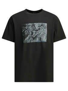 �A�[�N�e���N�X ARC'TERYX T�V���c �����Y �u���b�N T-shirts Kragg Cotton Lithographica SS crewneck T-shirt X000009926KRAGG CRN LOGOBLACK Black �֐� �������� 2026AW vi