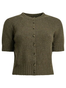 �J�C�g KHAITE �Z�[�^�[ �j�b�g�E�F�A ���f�B�[�X �O���[�� Knitwear Nora Cardigan 9608645777 Green �֐� �������� 2026AW vi