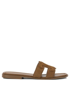 �Z���[�k CELINE �T���_�� ���f�B�[�X �u���E�� Sandals Marina Triomphe Slide 368235122C.20OX Brown �֐� �������� 2026AW vi