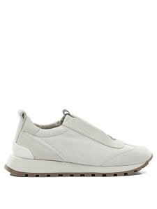 �u���l���N�`�l�� BRUNELLO CUCINELLI �X�j�[�J�[ ���f�B�[�X �O���[ Sneakers Precious Detail Low-Top Sneakers MZ58G2127C209_X Grey �֐� �������� 2026AW vi