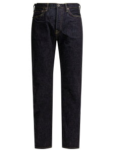 �L���s�^�� KAPITAL �f�j�� �����Y �u���[ Jeans Monkey Cisco Straight-Leg Jeans SLP101BONEWASH Blue �֐� �������� 2026AW vi