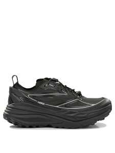 "�z�J �I�l �I�l HOKA ONE ONE �X�j�[�J�[ �����Y �u���b�N Sneakers ""Stinson One7"" Low-Top Sneakers 1168931BKSV Black �֐� �������� 2026AW vi"