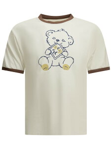 �L���s�^�� KAPITAL T�V���c �����Y �z���C�g T-shirts Peckish Little Bear Crew-Neck T-Shirt K2604SC155WHITE White �֐� �������� 2026AW vi