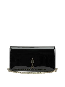 �N���X�`�������u�^�� CHRISTIAN LOUBOUTIN �N���b�`�o�b�O ���f�B�[�X �u���b�N Clutch and wristlets bags Clutches 1265080CM6SBETTINA CLUTCH PAT Black �֐� �������� 2026AW vi