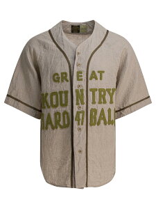 �L���s�^�� KAPITAL �V���c �����Y �x�[�W�� Shirts Great Kountry Casual Shirt EK-1625SSABEIGE Beige �֐� �������� 2026AW vi