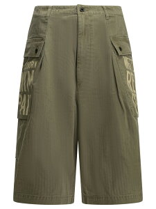 �L���s�^�� KAPITAL �V���[�c �����Y �O���[�� Shorts Jumbo Monkey Cargo Shorts K2606SP225KHAKI Green �֐� �������� 2026AW vi