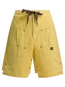 �L���s�^�� KAPITAL �V���[�c �����Y �C�G���[ Shorts W-N-Easy Shorts K2503SP041SYE Yellow �֐� �������� 2025AW vi