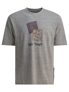 �L���s�^�� KAPITAL T�V���c �����Y �O���[ T-shirts Tough Peckish Bowy T-shirt K2504SC190GRY Grey �֐� �������� 2025AW vi