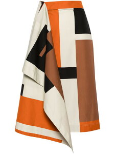�t�F���f�B FENDI �X�J�[�g ���f�B�[�X �I�����W Skirts Skirts FQ7552ARU6F1NZQ Orange �֐� �������� 2024AW vi