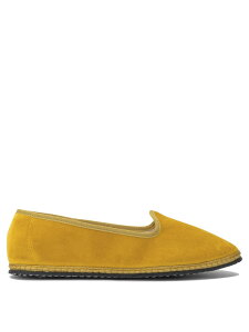 ���B�r ���F�l�c�B�A VIBIVENEZIA �t���b�g�V���[�Y �t���b�g�V���[�Y ���f�B�[�X �C�G���[ Flat Shoes Ballerinas FURLANADOGE Yellow �֐� �������� 2026AW vi