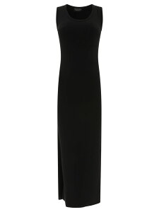�o�����V�A�K BALENCIAGA �����s�[�X �h���X ���f�B�[�X �u���b�N Dresses Ribbed jersey sleeveless dress 794448TOV051000 Black �֐� �������� 2024AW vi