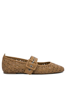 �A�X�t�@���g ASFVLT �t���b�g�V���[�Y �t���b�g�V���[�Y ���f�B�[�X �x�[�W�� Flat Shoes Ballerinas DOS56BARON CARAMEL Beige �֐� �������� 2025SS vi