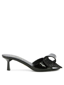 �v���_ PRADA �T���_�� ���f�B�[�X �u���b�N Sandals Sandals with bow detail 1XX691 F 0553LOCF0002 Black �֐� �������� 2024SS vi