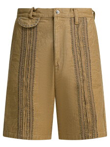 �L���s�^�� KAPITAL �V���[�c �����Y �x�[�W�� Shorts western shorts K2503SP078BE Beige �֐� �������� 2025AW vi
