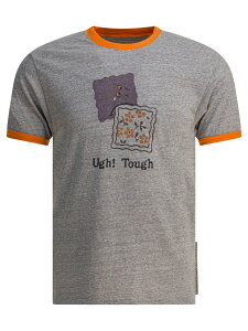 �L���s�^�� KAPITAL T�V���c �����Y �O���[ T-shirts Tough Peckish Bowy T-shirt K2504SC191GRY Grey �֐� �������� 2025AW vi