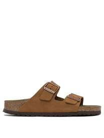 ビルケンシュトック BIRKENSTOCK フラットシューズ サンダル メンズ ブラウン Flat Shoes "Arizona" low sandals 1009527USFB MINK Brown 関税 送料無料 2026SS vi