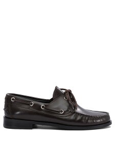�A�C�f AEYDE ���[�t�@�[ ���f�B�[�X �u���E�� Loafers Harris lace-up loafers HARRISCALF LEATHER MOKA Brown �֐� �������� 2026SS vi